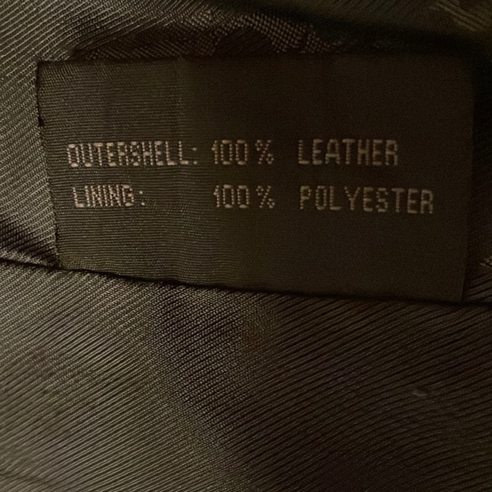 Street&Steel 100 Percent Leather Motorcycle Vest Gem